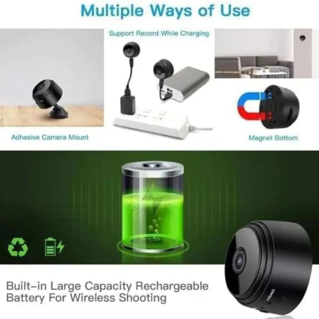 🔥 Buy 1 Get 1 Free 🔥 HD Magnetic Mini Security Camera