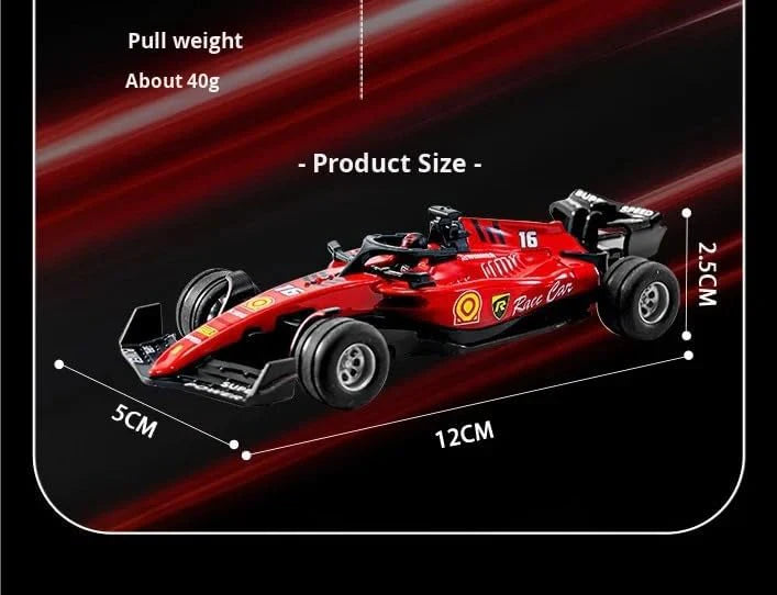 F1 Trasped 1:64 Mini RC Alloy Car – 2.4GHz Speed Control Racing Model
