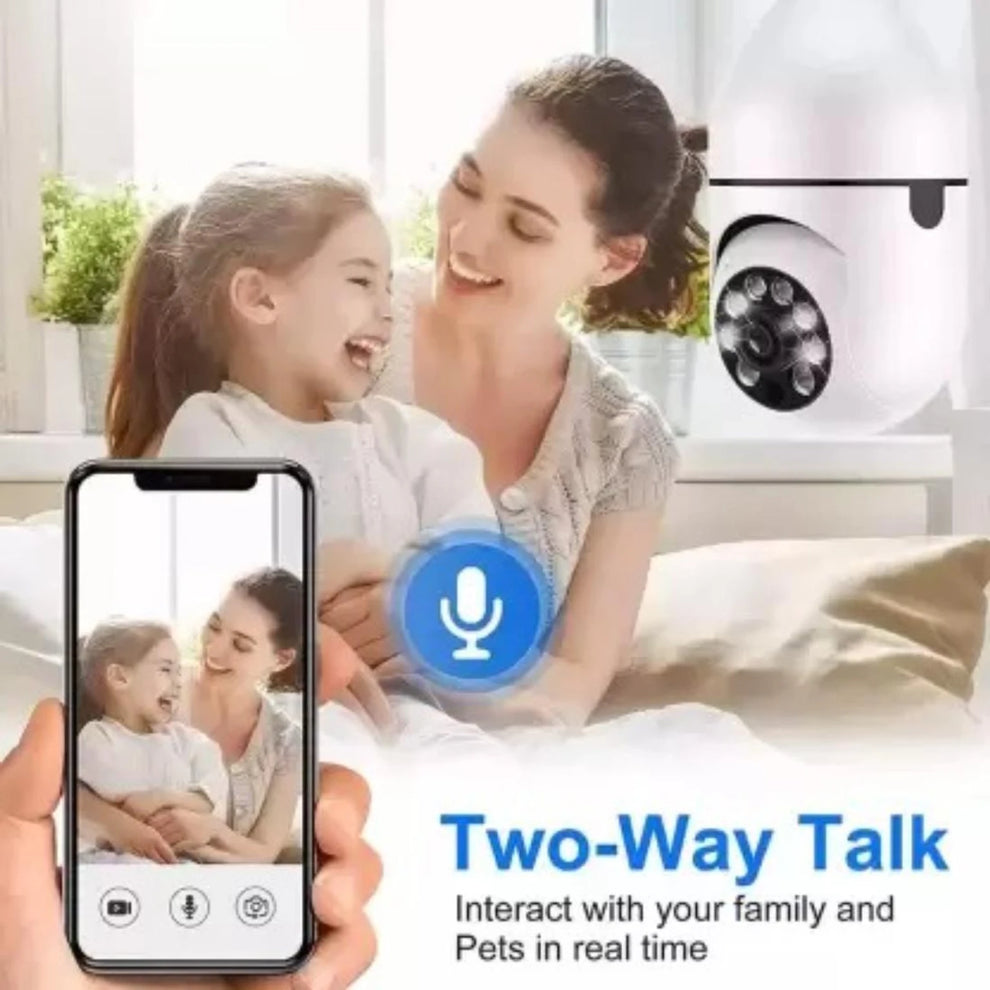 💡 Smart WiFi Bulb CCTV Camera 📷