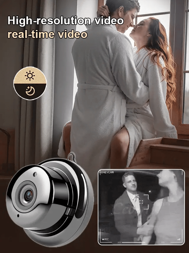Mini HD WiFi Security Camera – 1080P Wireless Magnetic Cam with Night Vision & Motion Alerts